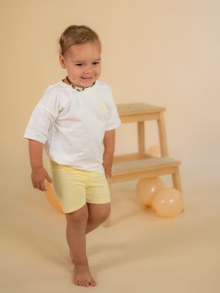 ✨ NOVINKA ✨ Naše nové biker kraťásky pro holčičky jsou tady! 🩳💛 Perfektní na hřiště, na doma i na dobrodružné výpravy....